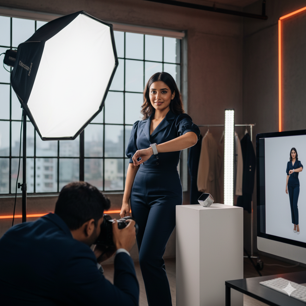 Professional E-commerce Photoshoot Studio in Delhi NCR